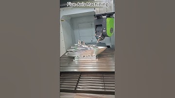 Five axis machining#machine #machinery #5axis  #5axiscnc #foryou  #automation #factory #diy