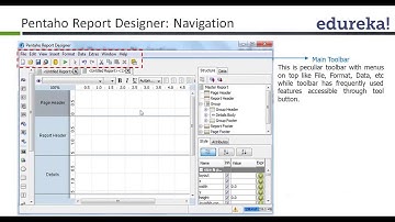 Understanding Navigation in Pentaho Report Designer   Pentaho Report Designer Tutorial