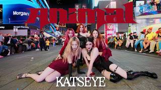 [DANCE IN PUBLIC NYC | TIMES SQUARE | ONE TAKE] KATSEYE (캣츠아이) - ‘Animal’ | Dance Cover by GRL1S