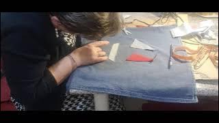 Fete de perne de jeans