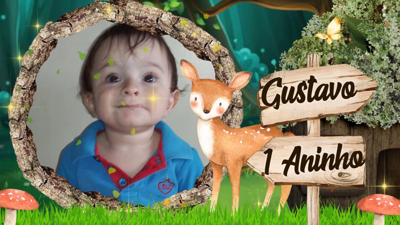 CONVITE BOSQUE ENCANTADO (MENINO) YouTube