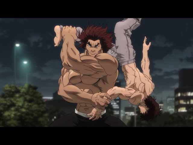 Baki VS Yujiro Full Fight 4K - Father VS Son | Baki Hanma Season 2 Part 2 class=