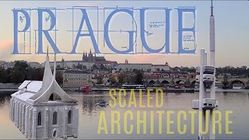 Prague Scaled Architecture Miniature Size Czech Republic Praha Czechia Brno Cesky Krumlov Travel