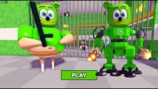 [🐲NEW] GUMMY BEAR BARRY,S PRISON RUN (Obby) FUUL GAME #scaryobby #roblox