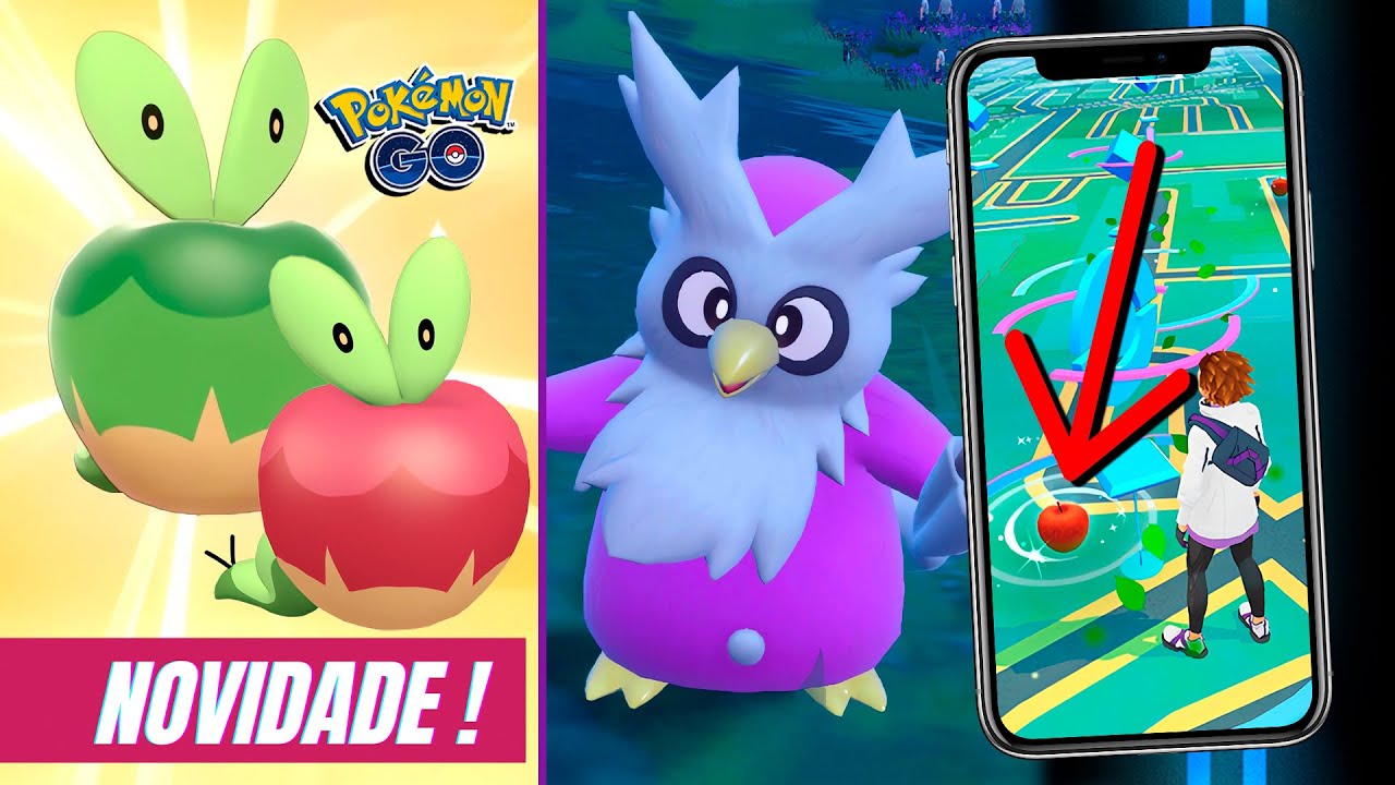 INSANO! Applin Chega com Nova Mecânica no Pokémon GO! Consiga Shiny nesse Evento!