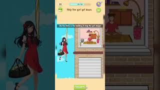 Help the girl get down