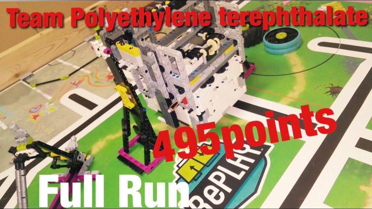 FLL 2020-2021 RePlay robot game 495points-Polyethylene terephthalate ...