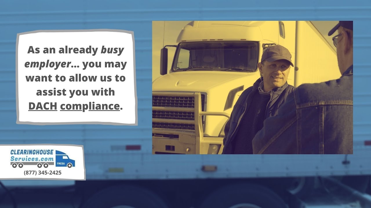 FMCSA Clearinghouse Help For Busy Motor Carrier Employers (Clearinghouse Compliance Management)