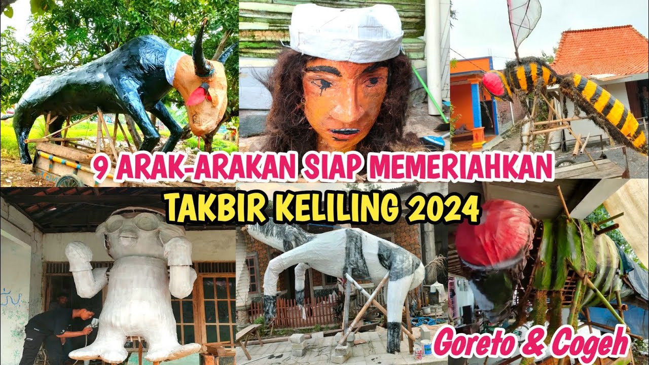 Banyak yang Jadi‼️Inilah 9 Arak-arakan Siap Memeriahkan Takbir Keliling Hari Raya Idul Fitri 2024