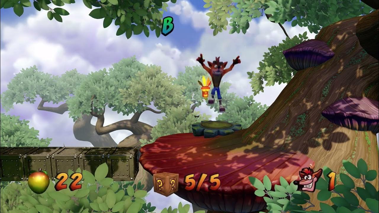 Crash Bandicoot Xbox One Intro + Gameplay (N. Sane Trilogy) YouTube