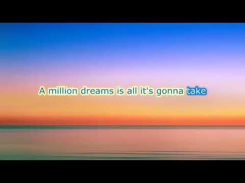 The Greatest Showman   A Million Dreams Lyrics # Lyrical Video