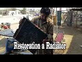 How to Clean Rusty Radiator | Restoration a Radiator with Small Tools