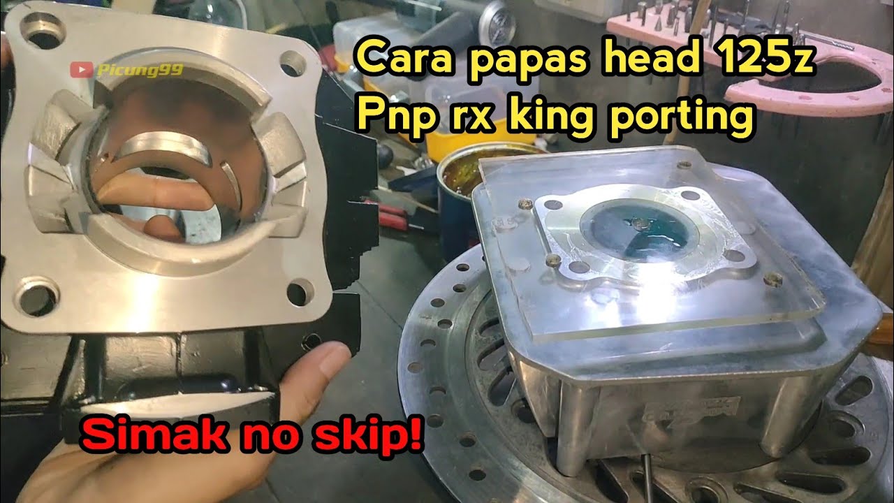 Cara Papas head 125z pnp Rx king Porting ❗