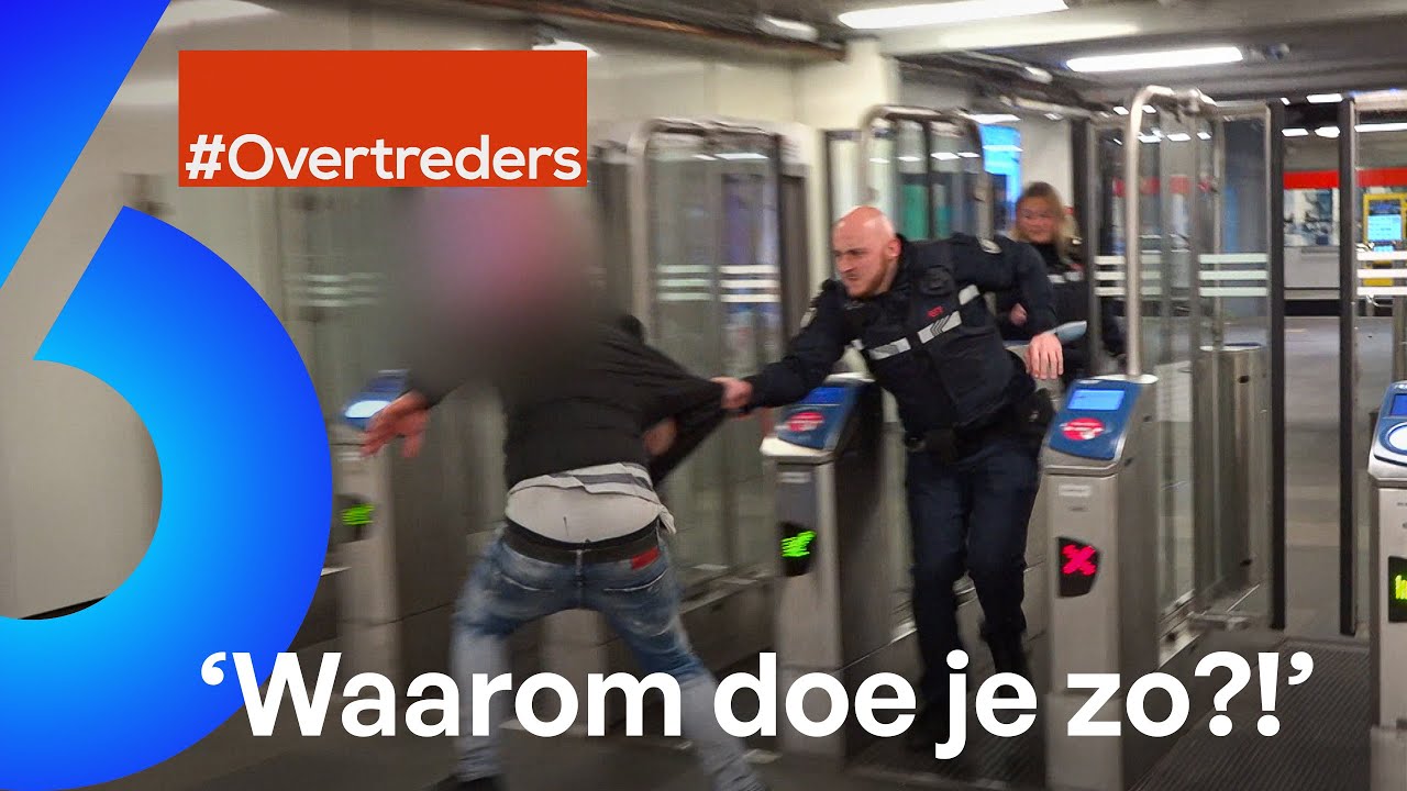 Dronken ZWARTRIJDER VLUCHT na HETERDAADJE! | Overtreders #AFL12