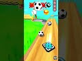 Which Sports Ball Crosses This Impossible Challenge First? 🏀⚽⚾️🏈 | Going Balls #shorts #games
