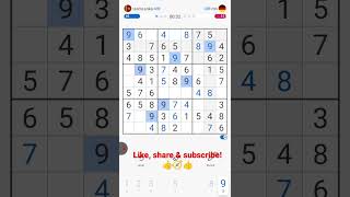 How to beat #sudoku in under 1 min #numbers #numberpuzzle #app #game#puzzle #mobilegame #SriLanka screenshot 4