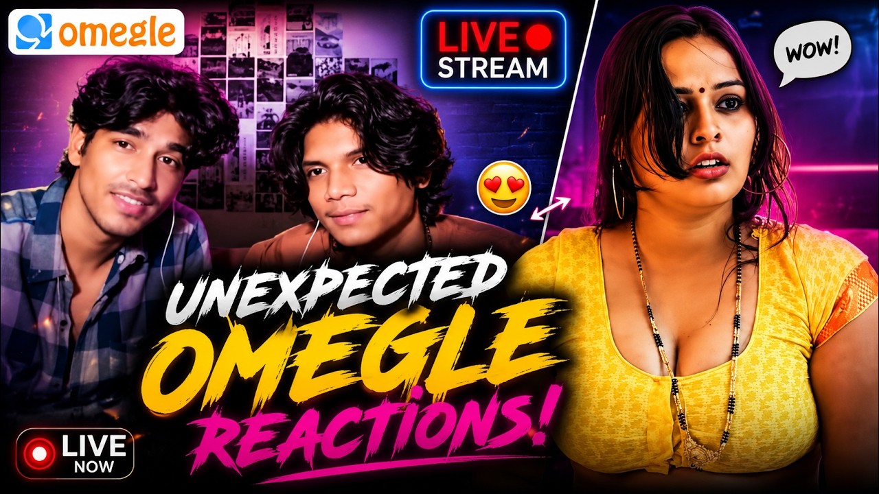 NO ABUSING 😳 OMEGLE LIVE🐰 & HORROR GAMING 💦 !! Heyb7 #omegle #livestream
