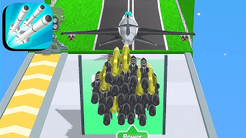 Bomb Upgrade Rush ​- All Levels Gameplay Android,ios (Part 16)