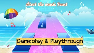 ピアノゲームクラシック - チャレンジミュージックソング ゲームプレイ スマホゲーム screenshot 1