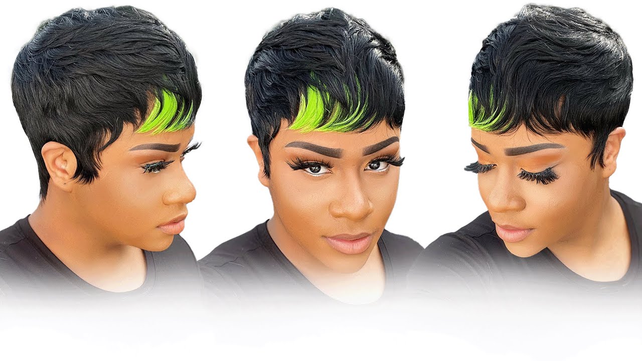 Sassy & sophisticated short invisible part 27 piece Quickweave | Milky Way  hair - YouTube