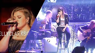 Kelly Clarkson - Creep (Live) HQ audio \& 3 videos supercut, Radiohead cover