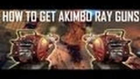 HOW TO GET AKIMBO RAY GUNS IN BLACK OPS 2 ZOMBIES!!! GLITCH TUTORIAL!!!