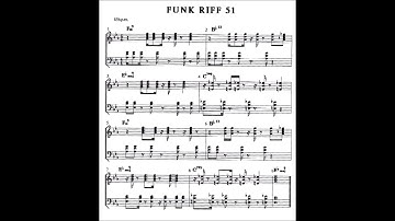 Andrew D. Gordon - riff 51 - jazz funk - tutorial lesson keyboard piano