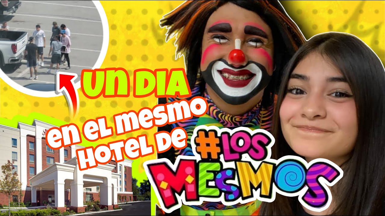 ¡Un día en el mismo hotel que LOS MESMOS SHOW! | Yayito Canal!