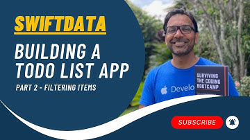 SwiftData | Building a Todo List App | Filtering | Part 2