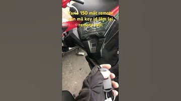 Làm chia khoá xe máy,remote smartkey xe vario150 #remotesmartkey #lamchiakhoa #mokhoa