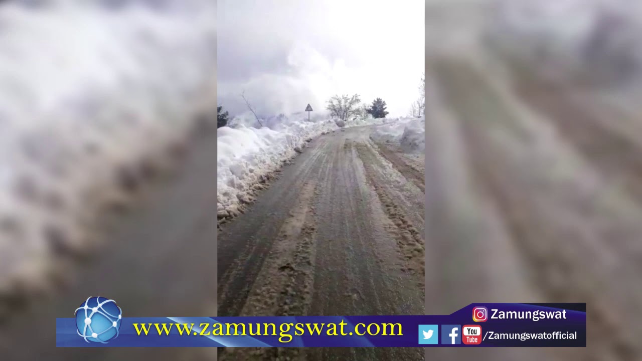 Shangla Snow video || Snow valley Shangla 2020