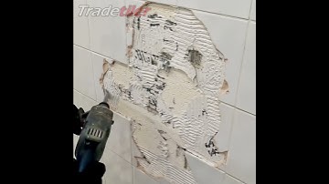 Demo of our SDS PLUS 45mm Tile Removing Chisel