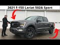 2021 F-150 Lariat Sport Appearance Package 502A Walk Around & Review