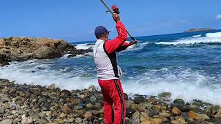 القصباجي Surfcasting  أول خرجة صيد مع الأصدقاء الى شطايبي sable d'or