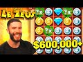 AYEZEE HITS RARE DOUBLE FULL SCREEN ON LE ZEUS!