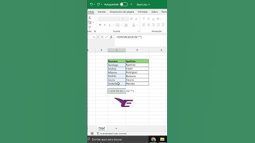 CONTAR celdas que CONTIENEN TEXTO en EXCEL #shorts #excel #exceltips #exceltricks #exceltutorial