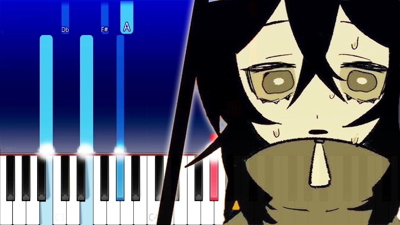 rusino - Looping the Rooms feat. Hatsune Miku (Piano Tutorial)