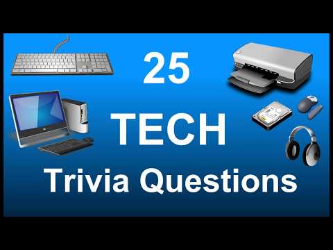 25 Technology Trivia Questions | Trivia Questions & Answers |