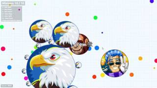 Agar.io WTF WAS THIS A POPSPLIT?! + STUNNING SPLITRUNNING WITH MY BOT AND PRO DUDES