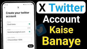 Twitter account kaise banaye | X account kaise banaye | How to create twitter account