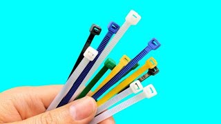 10 amazing tricks with cable ties that everyone should know