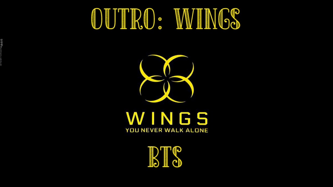 OUTROWINGSBTS NIGHTCORE VERSION YouTube