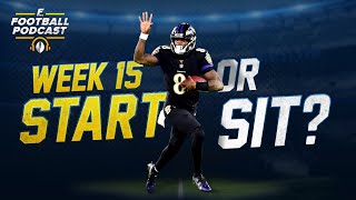 Week 15 Start or Sit + Playoff Matchups to Exploit and Avoid (2020 Fantasy Football)