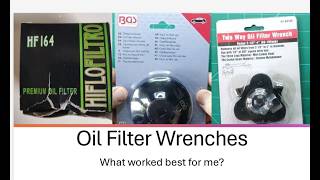 ET#67. Oil Filter Wrench tool review. Dedicated size or multi? Which is best? You decide!