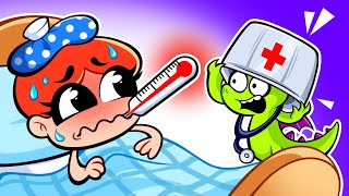 Baby Got Sick Taking Care Of Baby Funny English For Kids