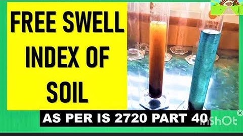 FSI, free swell index of soil              IS 2720 part 40 #civil #engineer #FSI #quality #Control