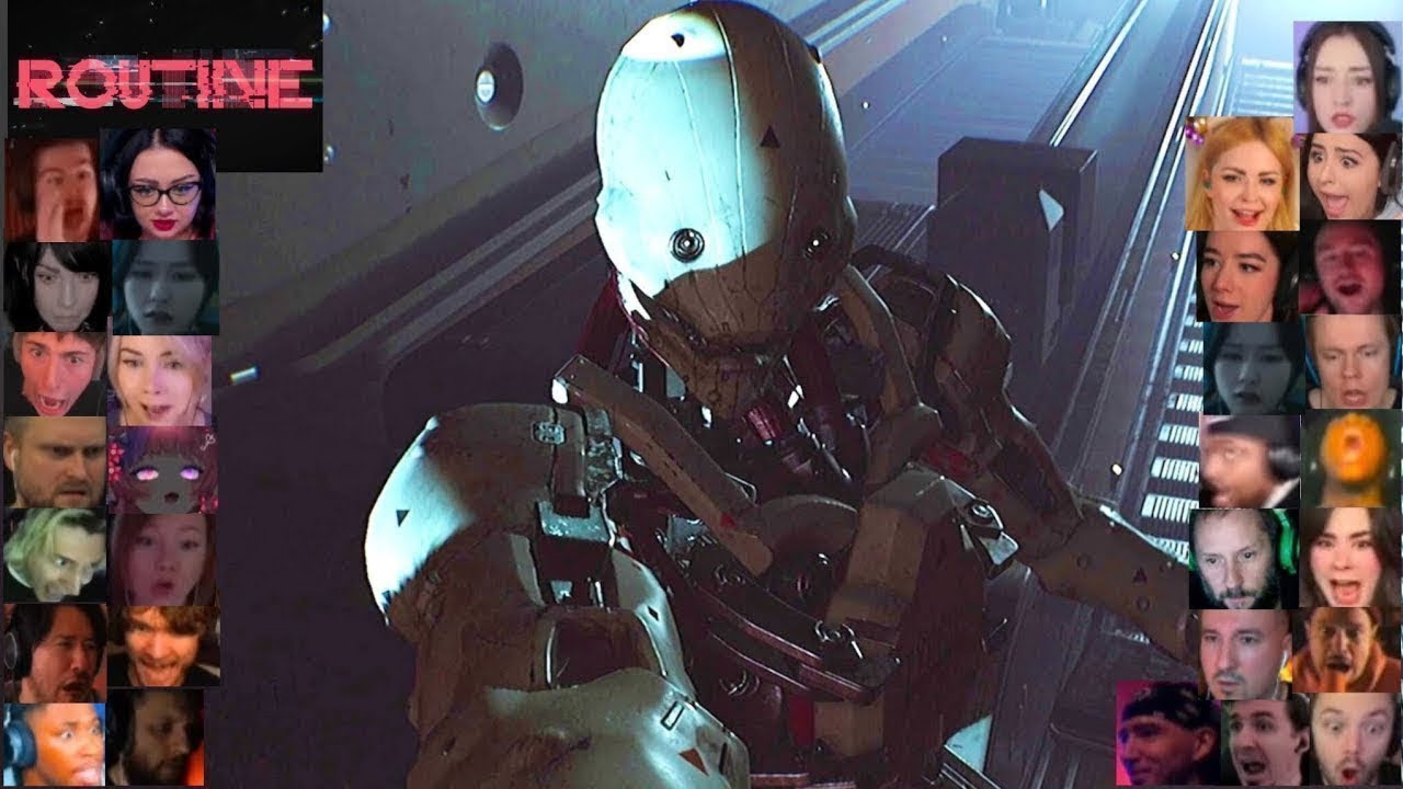 Gamers Reaction to Jumpscare in Routine 