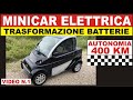 AUTONOMIA 400KM PIANIFICAZIONE