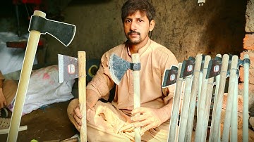 Axe Making | How Axes Are Made in Factory || Viking Axe Forging Massively ( All Process)