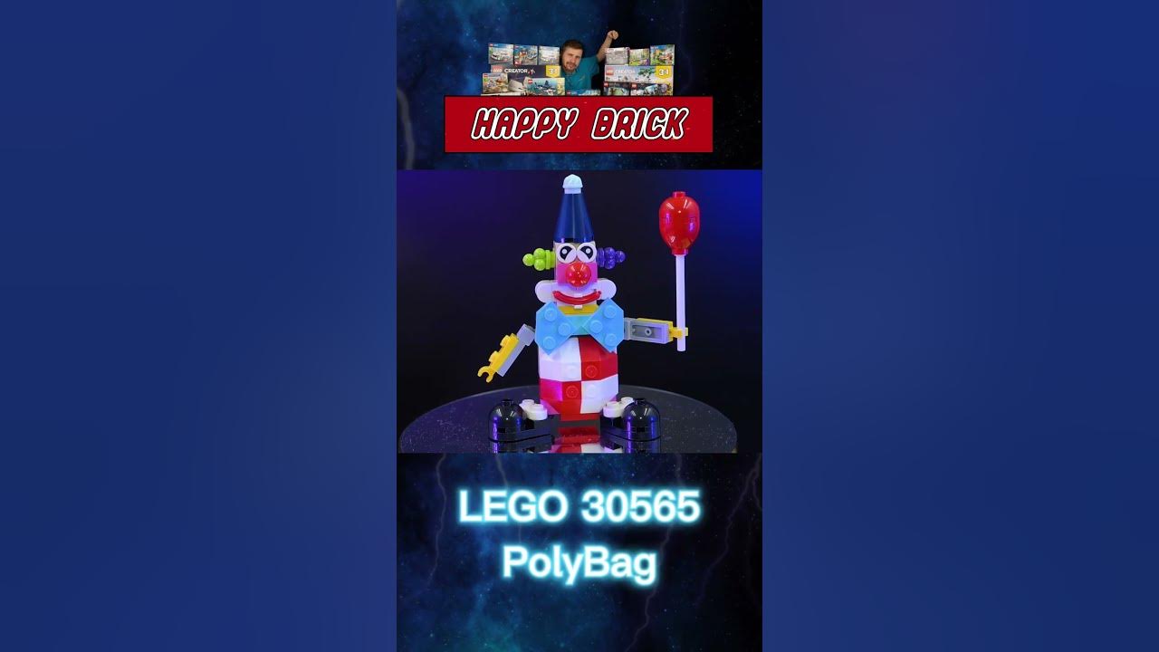 LEGO 30565 Birthday Clown Лего Полибег Клоун #Shorts - YouTube
